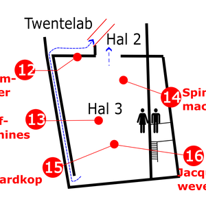 Plattegrond Hal 3
